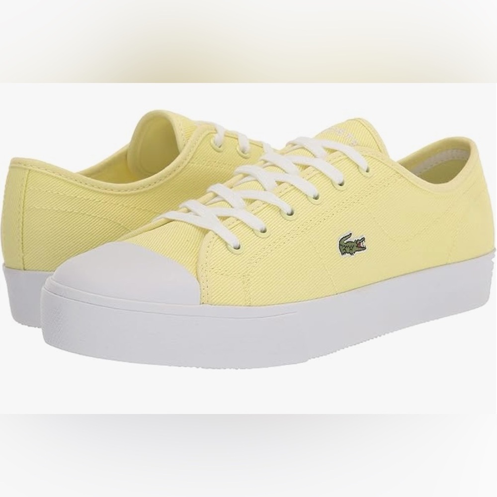 Lacoste WOMEN'S ZIANE PLUS GRAND LEATHER SNEAKERS
